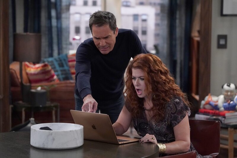 Will Truman (Eric McCormack, l.); Grace Adler (Debra Messing, r.) – Bild: NBCUniversal Media, LLC /​ Chris Haston