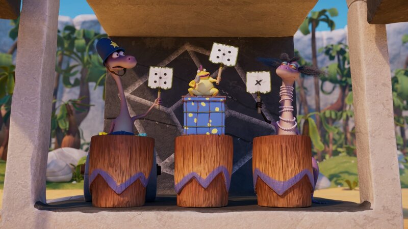 Die Jury ist sich nicht einig, wer das größte Herz für Haustiere hat. – Bild: ZDF/​M.A.R.K.13/​TRIKK17/​Fabrique d’image