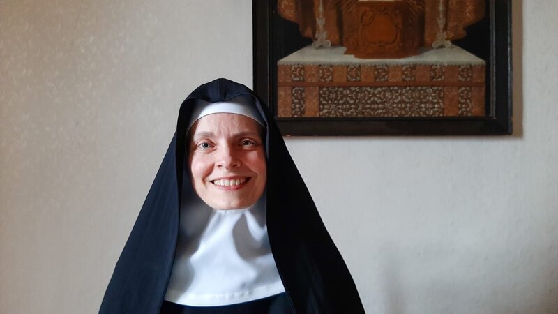 Sr. Maria Gratia Waldner im Portrait. – Bild: ORF/​Metafilm/​Tellux-Film