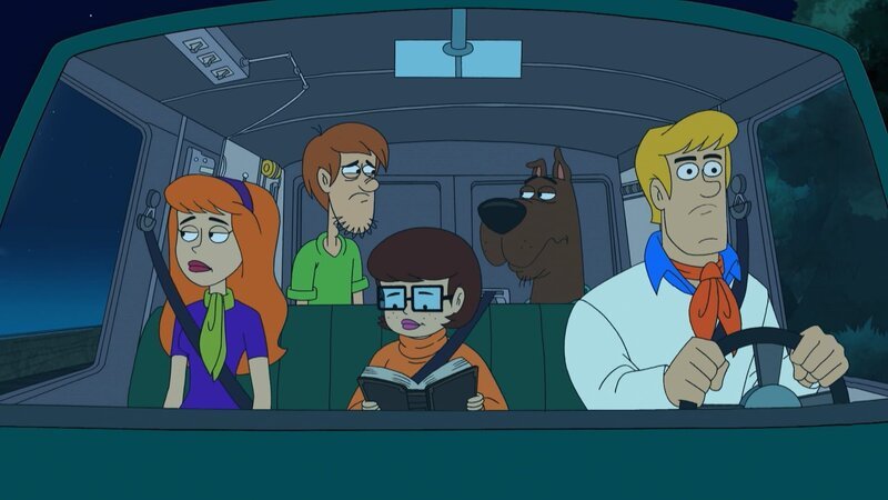 v.li.: Daphne Blake, Shaggy Rogers, Velma Dinkley, Scooby-Doo, Fred Jones – Bild: Warner Bros. Animation