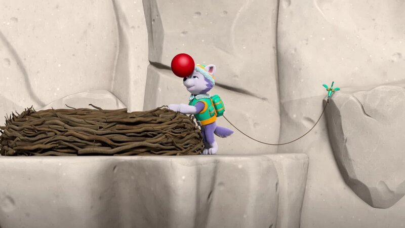 Everest – Bild: ANNÉE Spin Master PAW Productions Inc. Paw Patrol and all related titles, logos and characters are trademarks of Spin Master Ltd. Nickelodeon and all related titles and logos are trademarks of Viacom International Inc.