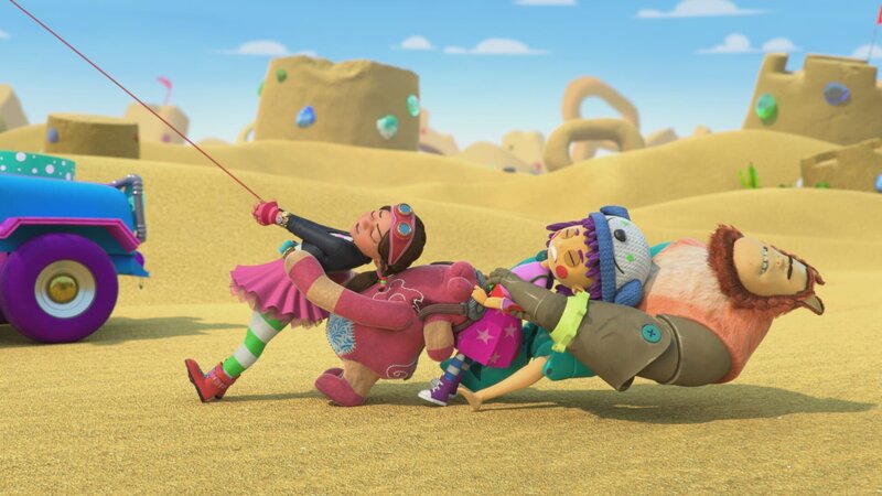 Drachen einfangen ist gar nicht so einfach. – Bild: KiKA/​BBC/​Boat Rocker Rights Inc.