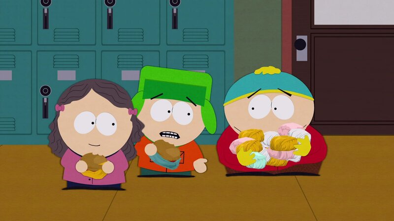 L-R: Meagan, Kyle, Eric – Bild: Paramount