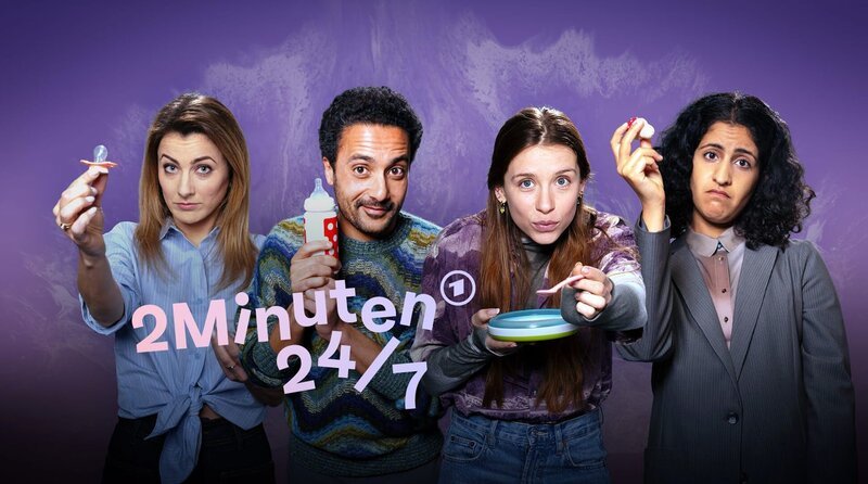2 Minuten ‚Ä“ 24/​7⁠–⁠6 FOLGEN | AB 26. JANUAR 2024 | ARD MEDIATHEK Keyvisual zu ‚Äû2 Minuten ‚Ä“ 24/​7‘ ist die 2. Staffel der Grimme-Preis-nominierten Serie ‚Äû2 Minuten‘. – Bild: MDR/​Steffen Junghans