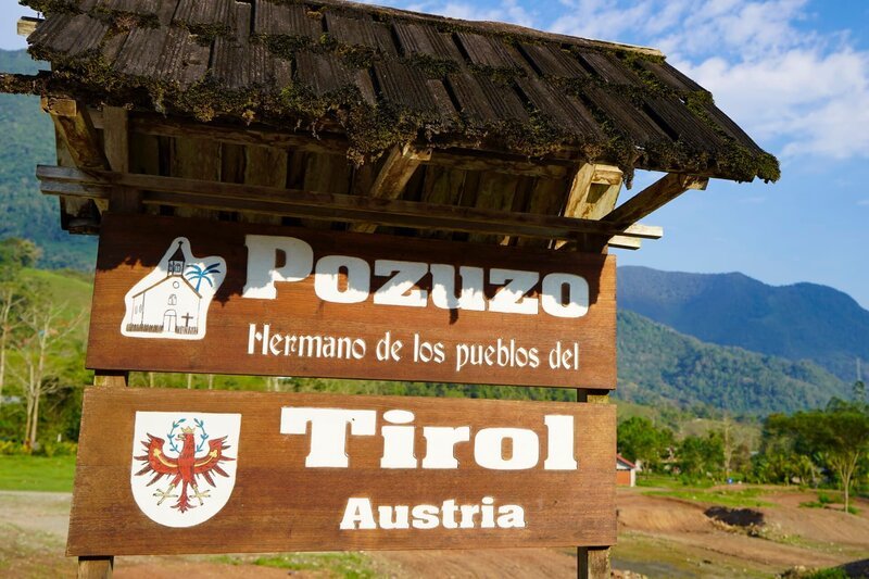 Einfahrt von Pozuzo – Bild: ServusTV /​ Degn Film