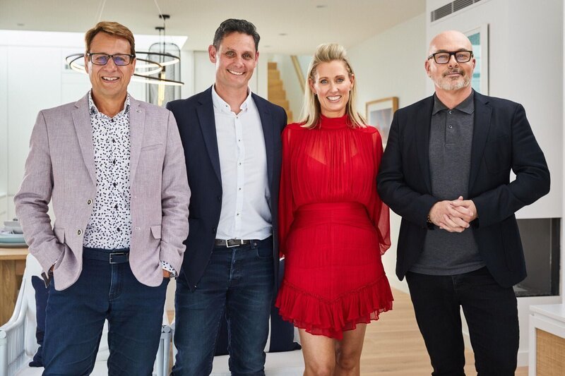 (v.l.n.r.) Andrew Winter; Justin; Megan; Neale Whitaker – Bild: Foxtel Management Pty Limited and Beyond Entertainment Limited