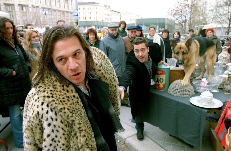 Johann Nikolussi (Paul Rohrbach), Alexander Pschill (Marc Hoffmann). – Bild: ORF/​Dohr Werbe GmbH/​Ali Schafler