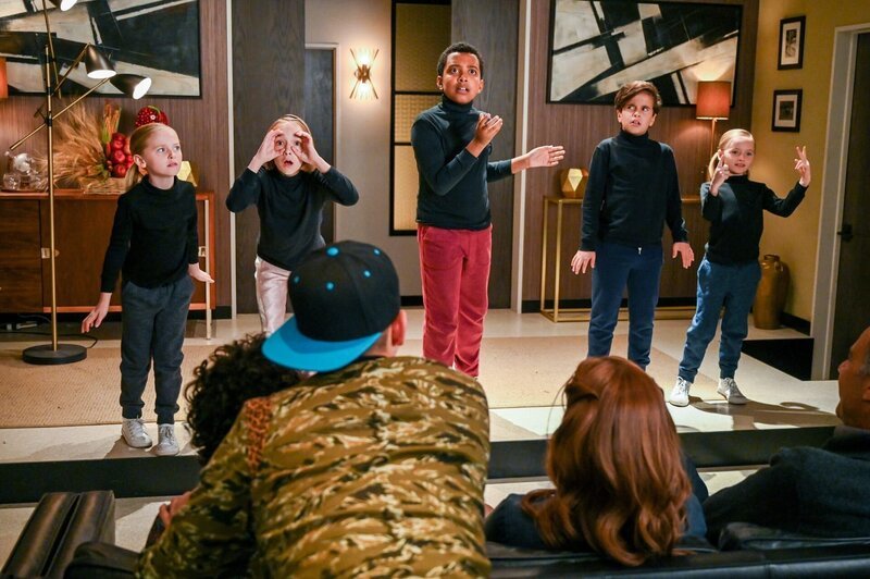 (v.li.): Ella Allan (Amy Fogerty), Marlow Barkley (Sophie Cooper), Devin Trey Campbell (Rory Banks), Tyler Wladis (Graham D’Amato), Mia Allan (Emma Fogerty). – Bild: ORF/​PRO7/​ABC/​John Fleenor