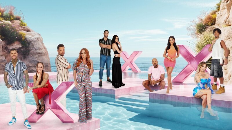 (v.l.n.r.) Kevin „Flocke“ Platzer; Sandra Sicora; Kaan Aktas; Tara Tabitha; Barna Fenyvesi; Zoe Saip; Lukas Baltruschat; Jennifer Iglesias; Bellydah; Jermaine Diallo – Bild: Joyn /​ René Lohse