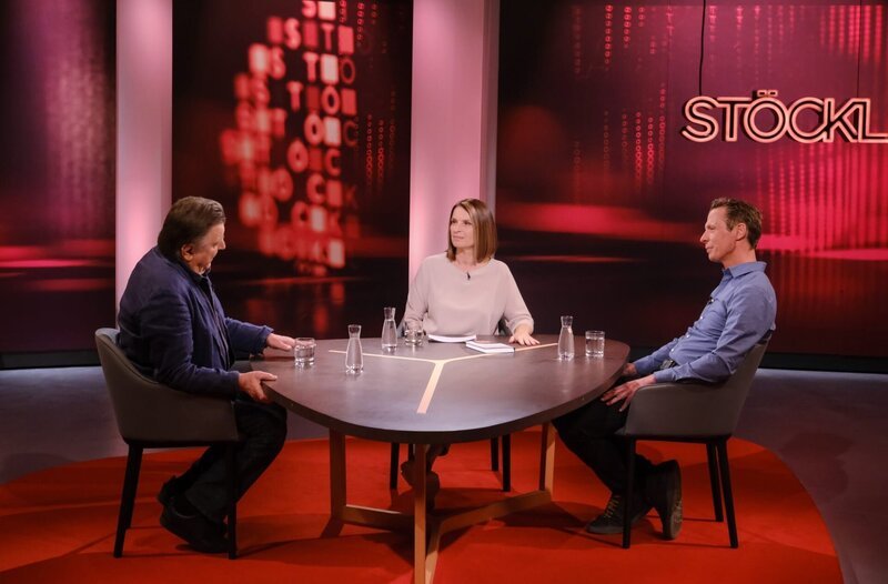 Lukas Resetarits, Barbara Stöckl, Klaus Eckel. – Bild: ORF/​Günther Pichlkostner