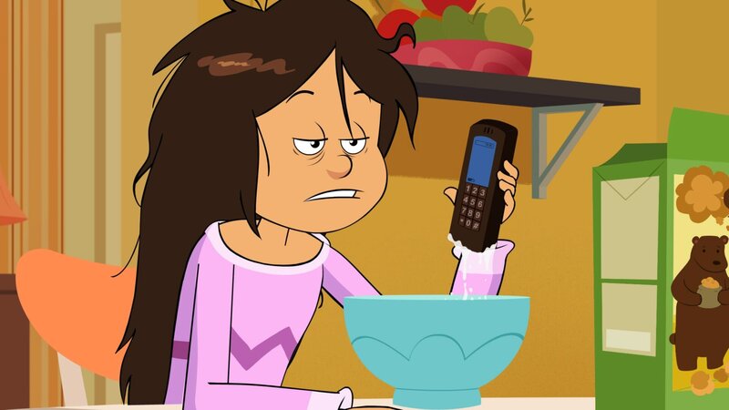 Sonst ist Wendy eine lahme Schnecke beim Frühstück. – Bild: NDR/​Bamboo Production/​Samka Productions