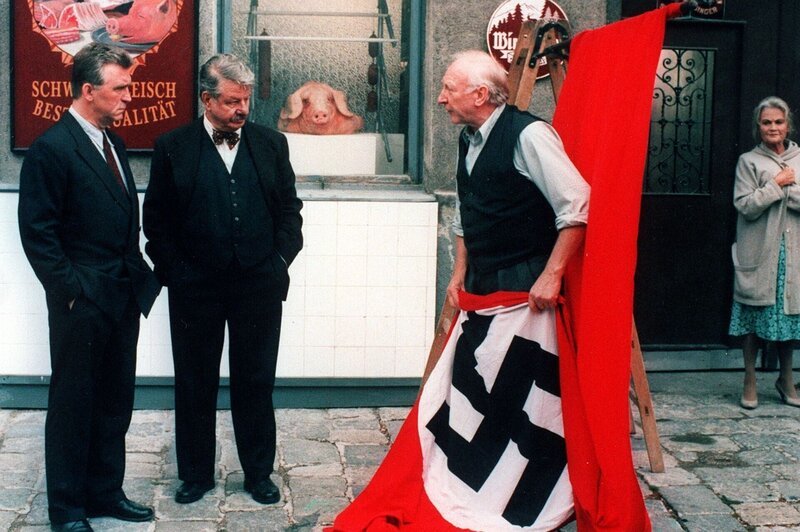 Heinz Marecek/​Heinz Petters/​Ida Krottendorf./​Karl Merkatz/​Szene: – Bild: ORF/​epo-film