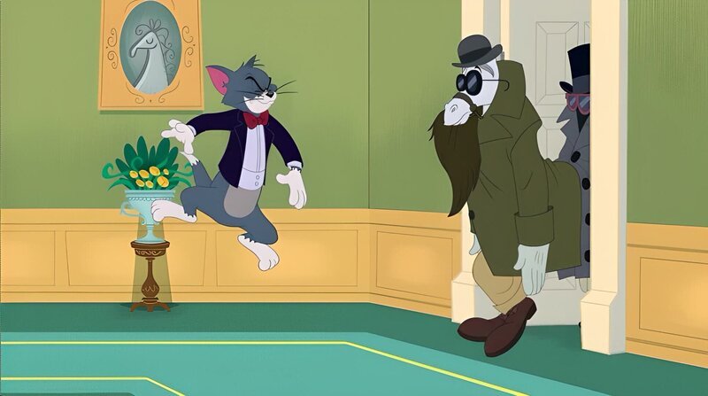 v.li.: Tom, Rennpferd – Bild: Warner Brothers