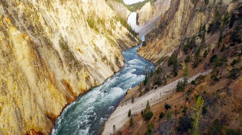 Der Yellowstone-Nationalpark ist der älteste Nationalpark der Welt. – Bild: phoenix/​ZDF/​RMC PRODUCTION