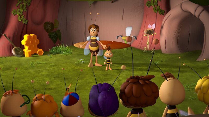 Frau Kassandra und der neue Schüler. – Bild: ZDF und Studio 100 Animation