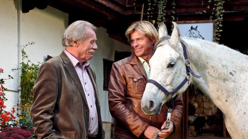 Franz Buchrieser (Johann Riedlinger), Hansi Hinterseer (Hansi Riedlinger). – Bild: 3sat Franz Buchrieser (Johann Riedlinger), Hansi Hinterseer (Hansi Riedlinger). – Bild: 3sat