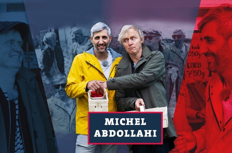 Pierre M. Krause (r.) mit Michel Abdollahi – Bild: SWR