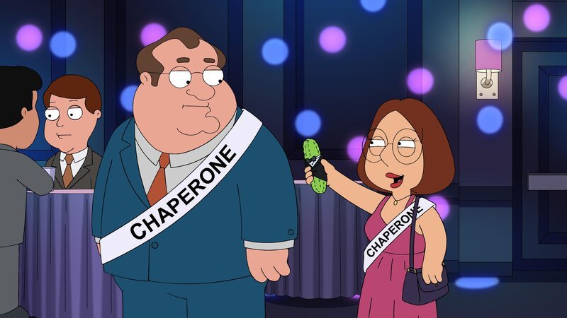 Direktor Shepherd (l.); Meg Griffin (r.) – Bild: Fox and its related entities.