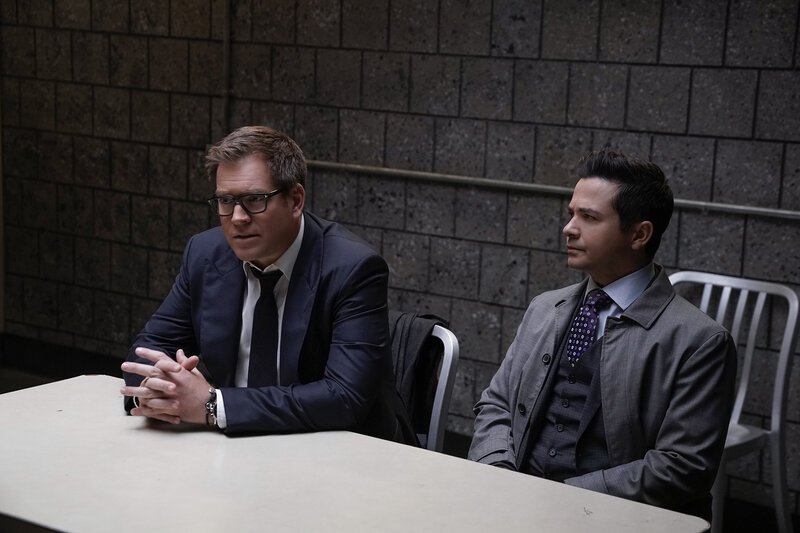 Dr. Jason Bull (Michael Weatherly, l.); Benny Colón (Freddy Rodriguez, r.) – Bild: CBS Broadcasting, Inc.