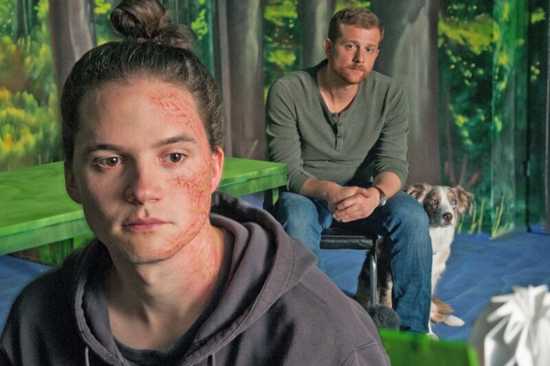 Käthe und ich – Zurück ins Leben Tilman Pörzgen als Chris, Christoph Schechinger als Paul SRF/​ARD Degeto/​Britta Krehl – Bild: SF1