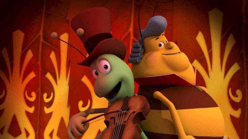 Flip (l.) und Elvis (r.) sind ein tolles Duo. – Bild: ZDF/​Studio100 Animation