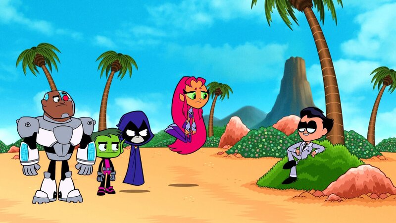 Cyborg, Beast Boy, Raven, Starfire, Robin – Bild: Cartoon Network
