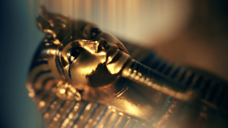 Legendär: Die goldene Totenmaske des Tutanchamun. – Bild: ZDF und Roger Grein