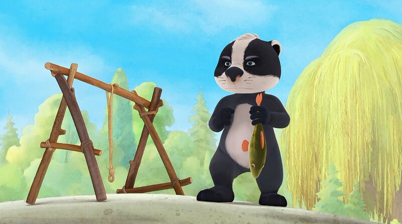 Luis ist wütend. Die Kater haben ihn gezwungen, einen Fisch zu stehlen. – Bild: WDR/​Mediatoon