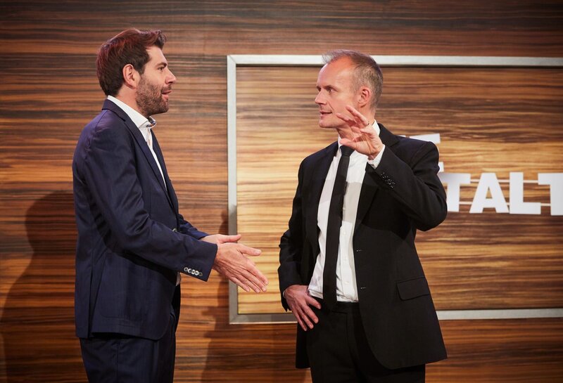 Claus von Wagner (l.), Max Uthoff (r.) – Bild: ZDF und Dirk Eidner