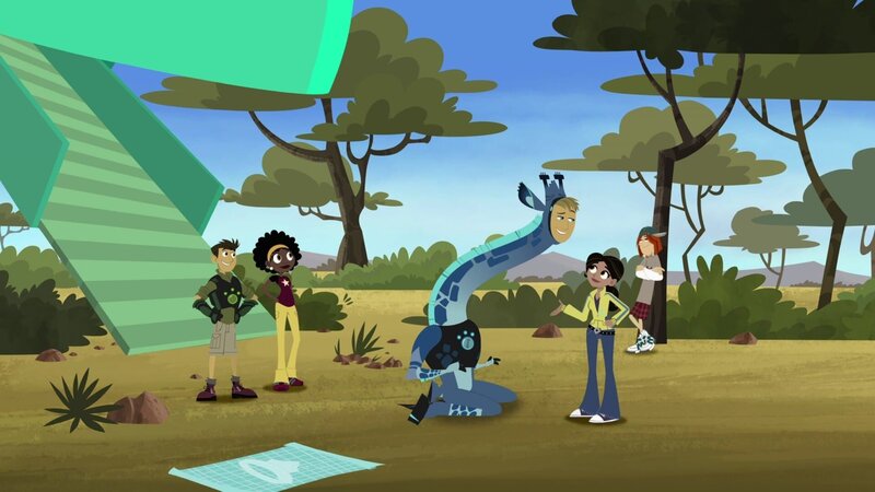 (v.li.) Martin, Chloe, Chris, Stella und Jimmy brechen auf zur nächsten Mission. – Bild: Super RTL