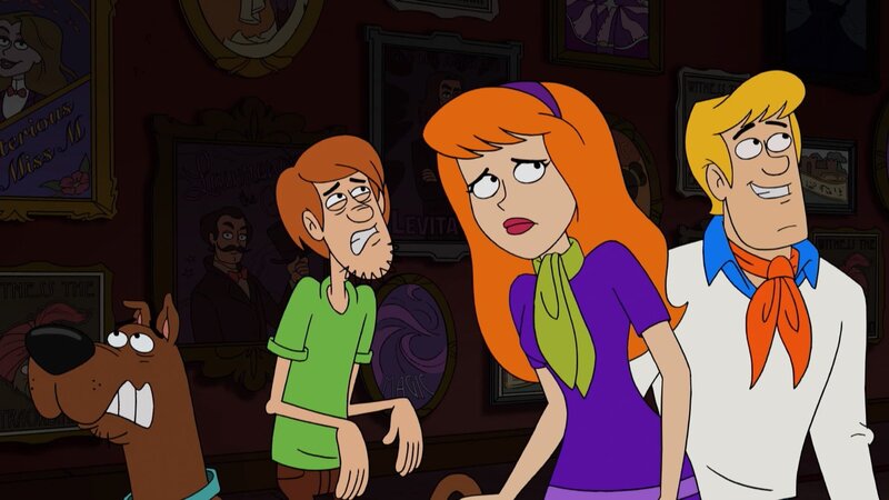 v.li.: Scooby-Doo, Shaggy Rogers, Daphne Blake, Fred Jones – Bild: Warner Bros. Animation