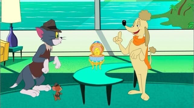 v.li.: Tom, Jerry, Peter – Bild: 2017 Warner Brothers