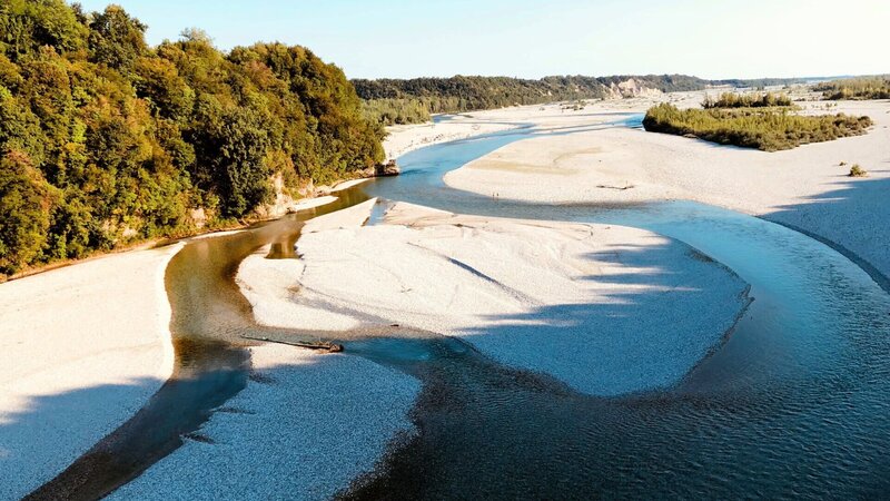 Der Tagliamento – Bild: ZDF und ORF/​Gernot Stadler-Film