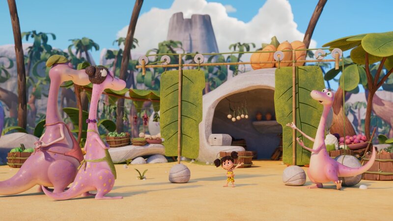 Minus Drei hat die Tür zum Glück erfunden. Zumindest fast. – Bild: ZDF/​M.A.R.K.13/​TRIKK17/​Fabrique d’image