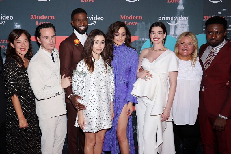 Cast of Amazon Prime Video’s „Modern Love“ at The Museum of Modern Love Grand Opening Event. – Bild: Amazon Studios