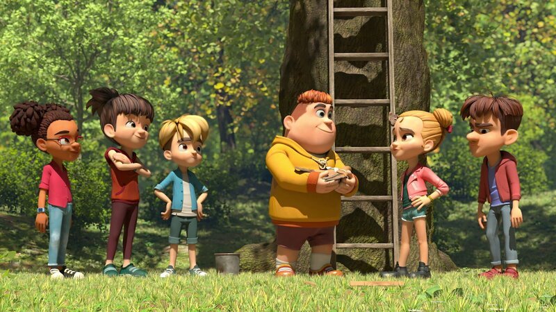 Samson hat ein großes Herz für Tiere. Um ein verletztes Rebhuhn aufzupäppeln werden Bandenrivalitäten kurzerhand zur Nebensache erklärt. – Bild: ZDF und La Station Animation