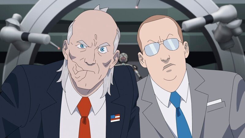 Walton Goggins (Cecil Stedman), Chris Diamantopoulos (Donald Ferguson) – Bild: Amazon Content Services LLC