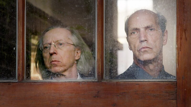 v.l.n.r.: Hans-Juergen Frintrop (Gunnar Süder), Friedmann Lindemann (Thomas Bestvater) – Bild: ZDF und Meyerbroeker