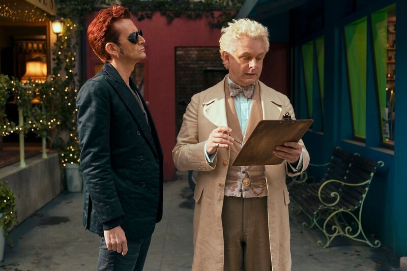 David Tennant (Crowley), Michael Sheen (Aziraphale) – Bild: Amazon Studios