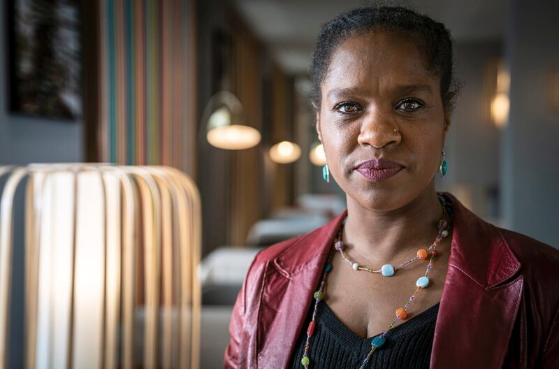 „Ich bin Schwarz. Ich bin Deutsch“, Natasha Kelly. – Bild: HR/​Joël Hess