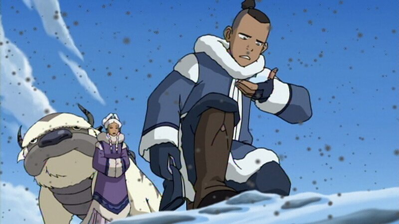 L-R: Appa, Yue, Sokka – Bild: Nicktoons UK