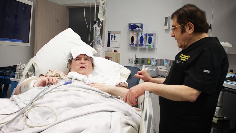 Thanks to a strict 800-calorie diet, Sean lost weight rapidly and was allowed to undergo gastric sleeve surgery. – Bild: 2021 DISCOVERY DEUTSCHLAND