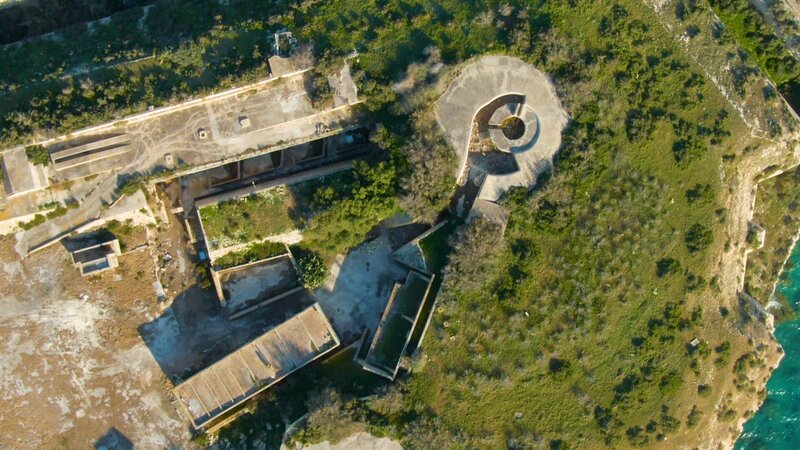 Das Fort Delimara wurde von den Briten zur Abwehr französischer Angreifer Ende des 19. Jahrhunderts gebaut. – Bild: Beyond Entertainment Limted/​ WeltN24 GmbH