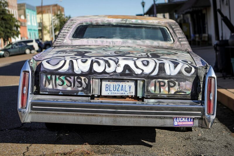 In Clarksdale während „Vom Missouri zum Mississippi Delta“ – Bild: Dirk Rohrbach