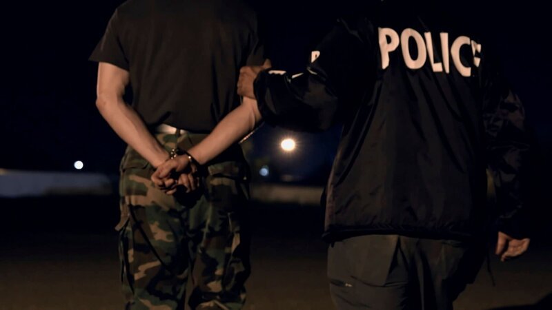 Die Polizei verhaftet den Verdächtigen – Bild: boxuk / Crime + Investigation / A+E Networks Die Polizei verhaftet den Verdächtigen – Bild: boxuk / Crime + Investigation / A+E Networks