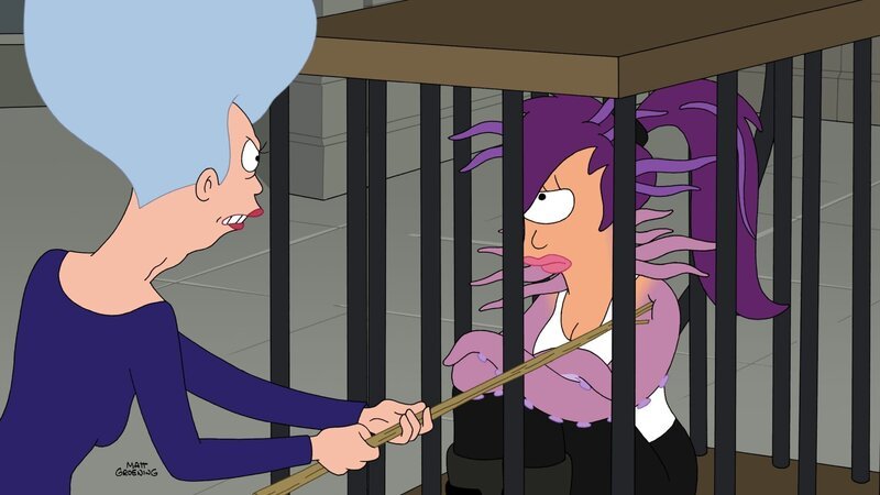 Was hat Mom (l.) nur mit Leela (r.) vor? – Bild: Twentieth Century Fox Film Corporation. All rights reserved. Lizenzbild frei