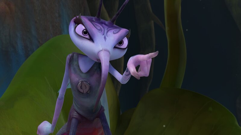 Adilla ist bekannt dafür, nicht allzu freundlich zu sein. – Bild: KiKA/​One Animation PTE LTD.