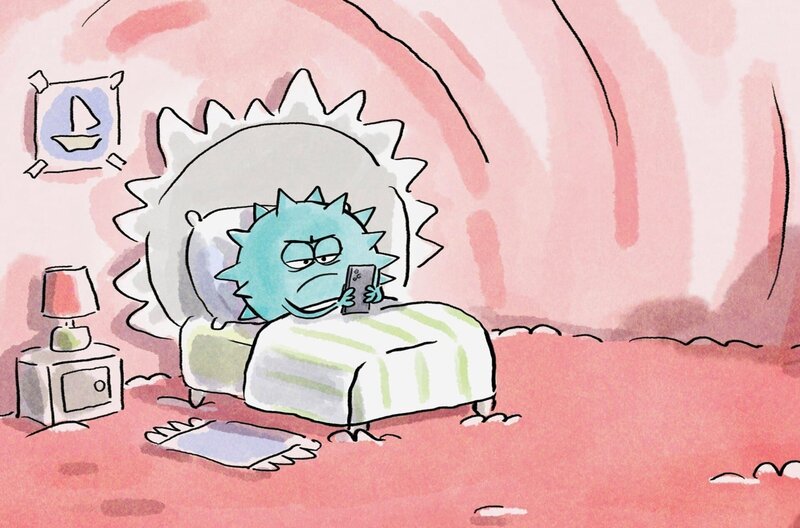 Ein Virus steht morgens nicht mit dem Gedanken auf, das Schuppentier zu verlassen und auf den Menschen überzuspringen. – Bild: Folimage/​Ex Nihilo