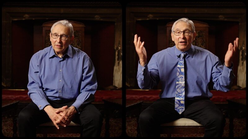 Kosmologe Prof. Carlos Frenk beschreibt, warum das beobachtbare Universum nur ein kleiner Ausschnitt von Allem ist. – Bild: BR, arte