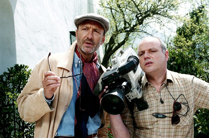 (v.li.): Miguel Herz-Kestranek (Jahn Hessel), Wolfgang Böck (Peter Proksch). – Bild: ORF/​SATEL/​Wolfgang Fuhrmann